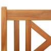Kerti pad természetes 180 x 56 x 90 cm tömör akácfa