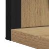 Tükör kézműves tölgy 50 x 12 x 60 cm üveg és műszaki fa