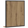 Tükör kézműves tölgy 50 x 12 x 60 cm üveg és műszaki fa