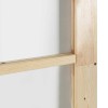 Csúszó ajtó orkdal természetes és fekete 61 x 198,5 cm