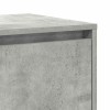 Széf beton szürke 135 x 41 x 75 cm faanyag