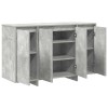 Széf beton szürke 120 x 41 x 75 cm faanyag