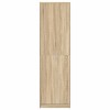 Ruhásszekrény polcokkal sonoma tölgy 55 x 25 x 189 cm faanyag