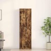 Ruhásszekrény polcokkal füstölt tölgy 55 x 25 x 189 cm faanyag