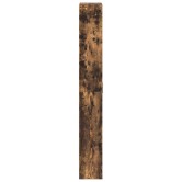 Ruhásszekrény polcokkal füstölt tölgy 55 x 25 x 189 cm faanyag