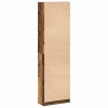 Ruhásszekrény polcokkal öreg fa 55 x 25 x 189 cm faanyag