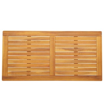 Asztallap olaj természetes 110 x 55 x 2 cm tömör akácfa