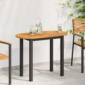 Asztallap olaj természetes 90 x 45 x 2 cm tömör akácfa
