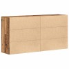 Széf 2 pcs öreg fa 79 x 38 x 80 cm faanyag