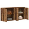 Széf 2 pcs öreg fa 79 x 38 x 80 cm faanyag