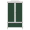 Krétával írt dresser roros fehér 90 x 45 x 165 cm faanyag