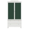 Krétával írt dresser roros fehér 90 x 45 x 180 cm faanyag