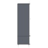Krétával írt dresser roros szürke és fehér 90 x 45 x 180 cm