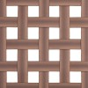 Kerti szék barna 110,5 x 79 x 75,5 cm polirattan