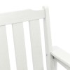 Kerti pad fehér 120 x 59 x 88 cm hdpe