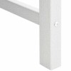 Kerti pad fehér 120 x 59 x 88 cm hdpe