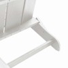 Kerti szék 2 pcs fehér 80.5 x 74.5 x 92 cm polietilén