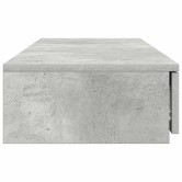 Ágyfiókok fiókkal beton szürke 120 x 36,5 x 16,5 cm faanyag