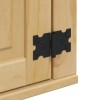 Cabinet ski mézes barna 40 x 32 x 60 cm tömör fenyőfa