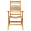 Szék 2 pcs barna 64.5 x 52 x 108 cm tömör teakfa