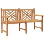 Kerti pad 150 x 60 x 90 cm tömör teakfa