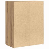Irodai szekrény polcokkal öreg fa 70 x 32 x 77.5 cm faanyag