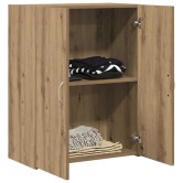 Irodai szekrény polcokkal öreg fa 70 x 32 x 77.5 cm faanyag
