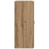 Irodai szekrény polcokkal öreg fa 70 x 32 x 77.5 cm faanyag