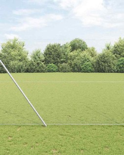 Hexagon kerítés ezüst 1.5 x 100 m horganyzott acél