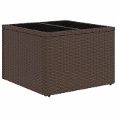 Kerti kanapé szett párnával 6 pcs barna polirattan Kerti kanapé szett párnával 6 pcs barna polirattan