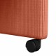 Étkező székek 2 pcs piros narancs 57 x 66 x 94 cm bársony anyag