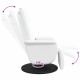 Masszázs fotel fehér 71 x 90 x 105 cm pvc