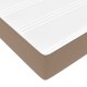 Ágy egyéb cappuccino 100 x 200 cm műbőr Ágy egyéb cappuccino 100 x 200 cm műbőr