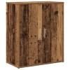 Széf 2 pcs öreg fa 60 x 31 x 70 cm faanyag
