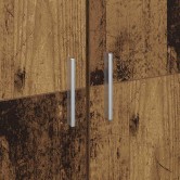 Highboard öreg fa 60 x 35 x 180 cm faanyag