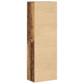 Highboard öreg fa 60 x 35 x 180 cm faanyag