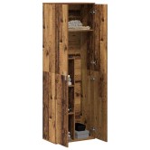 Highboard öreg fa 60 x 35 x 180 cm faanyag