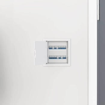 Hozzáférési panelek 2 pcs fehér 15 x 15 cm abs műanyag