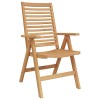 Szék 6 pcs barna 64.5 x 52 x 108 cm tömör teakfa