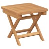 Napozó 2 pcs barna 198 x 55 x 58,5 cm tömör teakfa
