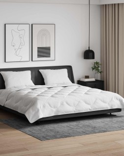 Nyári takarmány párnával 3 pcs fehér mikroszálas