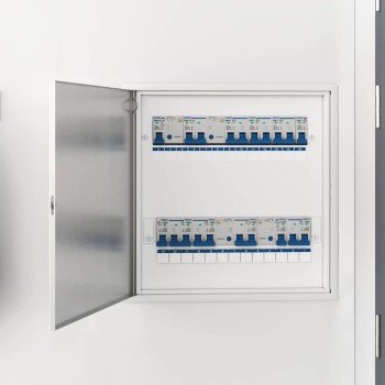 Hozzáférési panel fehér 63 x 63 x 3 cm acél