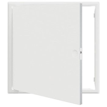 Hozzáférési panel fehér 63 x 63 x 3 cm acél