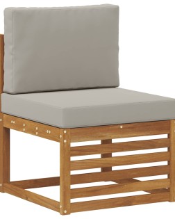 Szegmentált kanapé szett 6 pcs természetes és világosszürke
