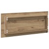 Tükör led -es lámpákkal artisan tölgy 90 x 8,5 x 37 cm faanyag