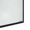 Tükör led -es lámpákkal fekete tölgy 90 x 8,5 x 37 cm faanyag