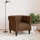 Chesterfield kanapé szék argyle barna 78.5 x 74.5 x 74.5 cm Chesterfield kanapé szék argyle barna 78.5 x 74.5 x 74.5 cm