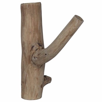 Kampó barna 4 x 4 x 14 cm szilárd újrahasznosított fa