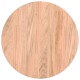 Asztallap egyéb világosbarna ø 30 x 2.5 cm masszív tölgyfa