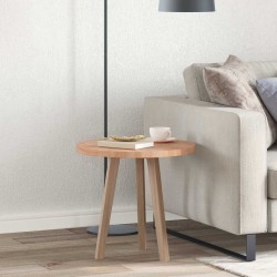 Asztallap egyéb világosbarna ø 50 x 2.5 cm masszív tölgyfa